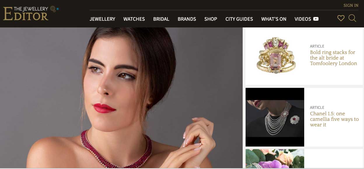 The Jewellery Editor – Anche i gioielli hanno i fashion blogger