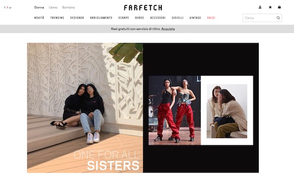 Farfetch: un nuovo e-commerce per vintage e second-hand ora per le borse